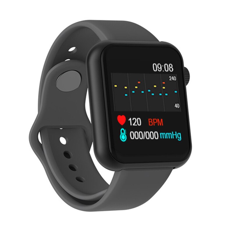 Herrklockorna pulsklocka smart armband sportklockor vattentät dam digital klocka för android ios telefon: Som show 1