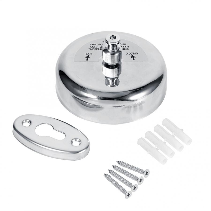 Stainless Steel Retractable Clothes Line Dryer Indoor Outdoor Laundry Single Clothesline Home Indoor Clothesline