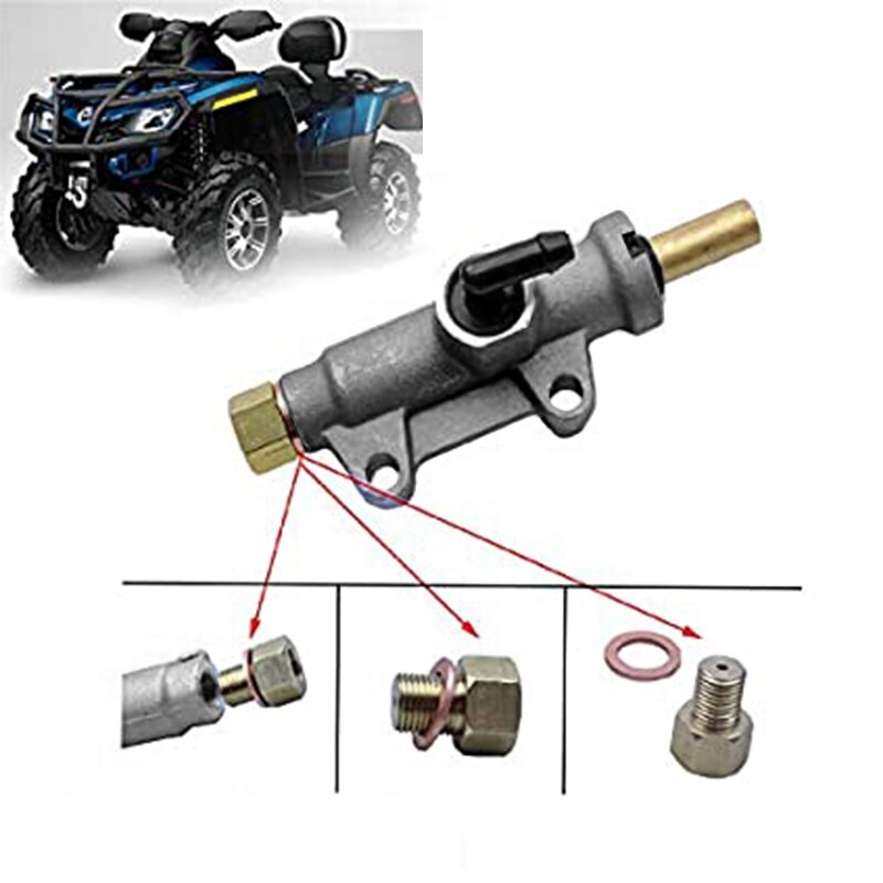 Rear Brake Master Cylinder 1910791 for Polaris Spo... Grandado