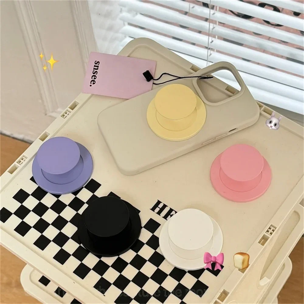 Koreanischer 3d- farbiger halter für magsafe magnet-handyhalterung, tok grip tok ständer für iphone kabelloses ladecase, fingerhalter