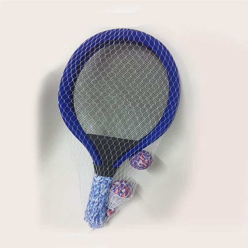 1 paar freundlicher Tennis Badminton Schläger freundlicher Palying Badminton Runde Schläger Spiel Requisiten für Kindergarten Grundschule Outdoo