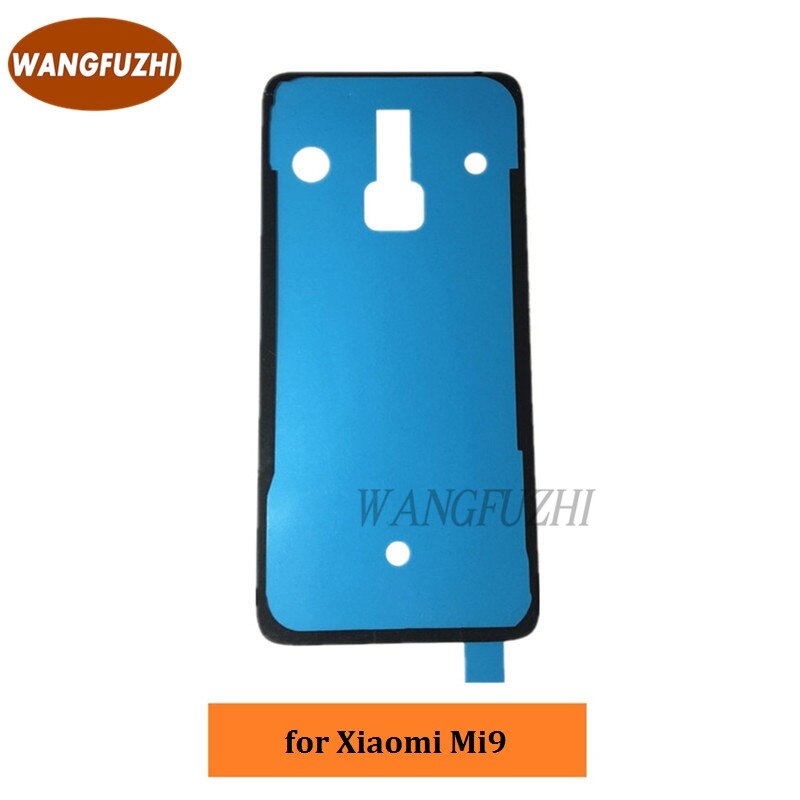 WANGFUZHI Back Cover Sticker voor Xiao mi mi 9 mi 9 M9; back COVER sticker Vervanging Deel