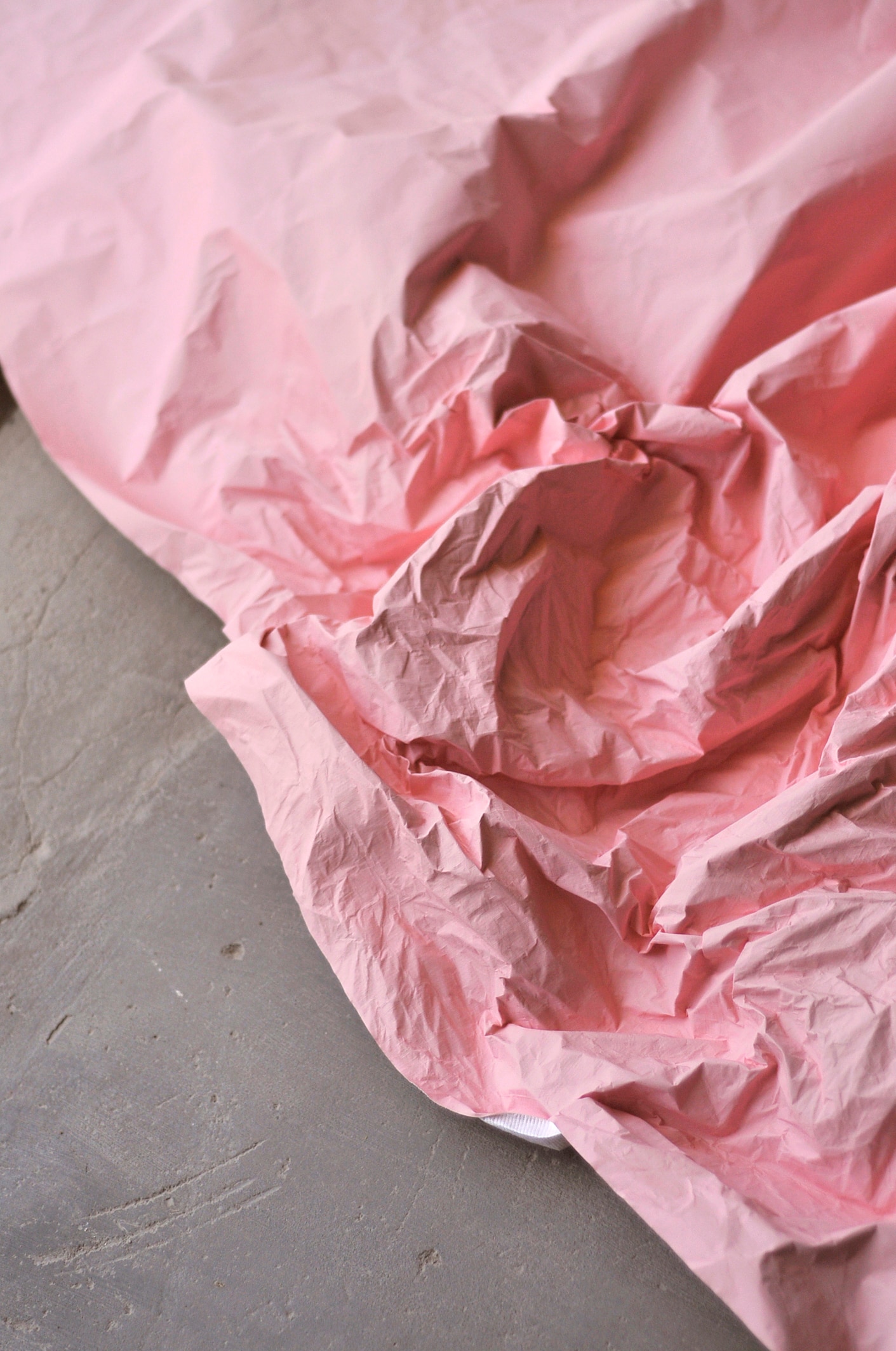 Rivefast mat lyserød vaskbar papirklud 145cm bredde teknologisk importeret stof  ss008