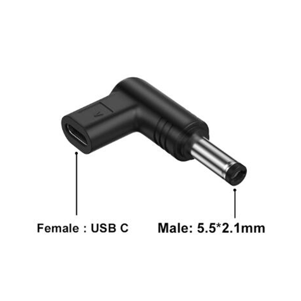 USB C PD to DC Power Connector Universal 5V 9V 12V Type C to DC Jack Plug Charging Adapter Converter for Router Tablet Mini Fan: green / 100m
