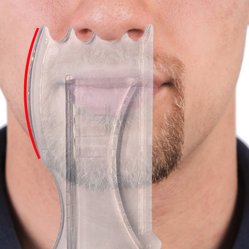 Newest Rotating Beard Style Comb Adjusted to Different Angles of Beard Style Comb Beard Style Ruler Combs Styling Tools