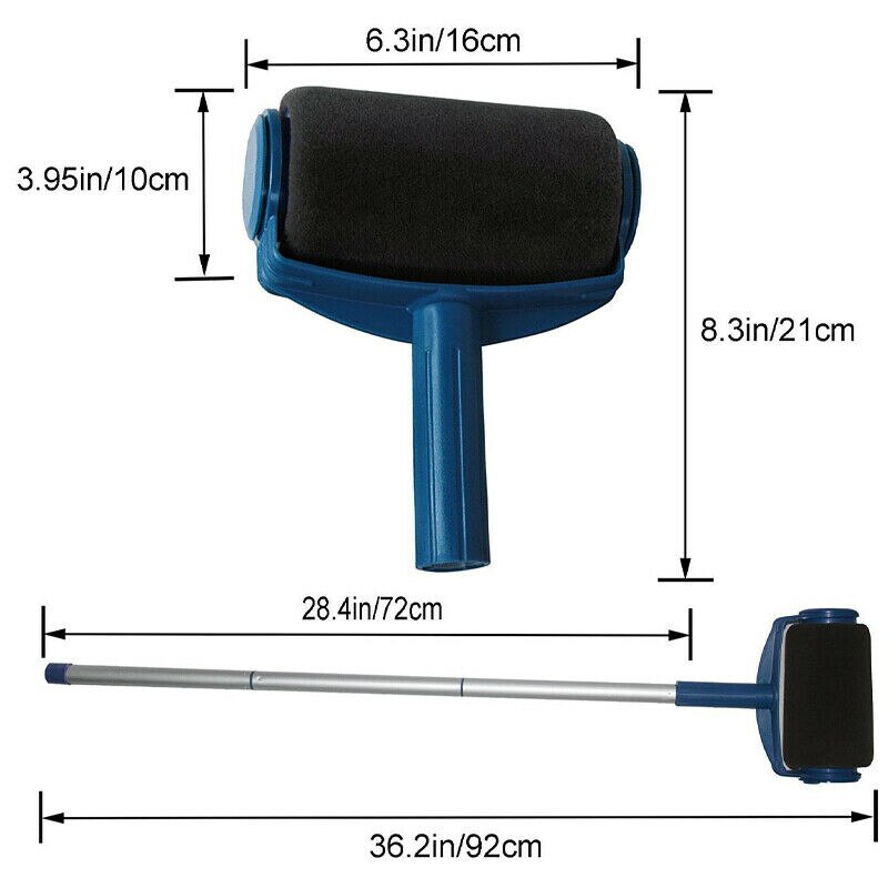 5 Pcs Paint Runner Pro Brush Set Painting Roller Wall Painting Handle Tools Paint Tool Sets Herramientas Para Pintar Paredes