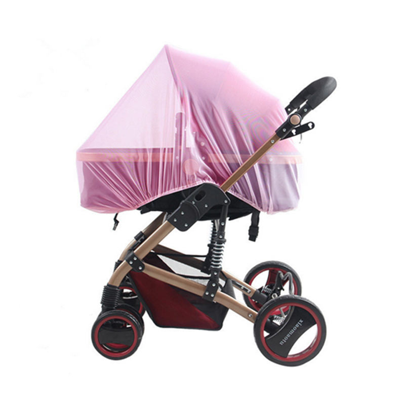 Universal Kinderwagen Mosquito Insect Net Kinderwagen Winkelwagen Veilig Mesh Crib Verrekening Baby Anti Klamboe Outdoor Beschermen