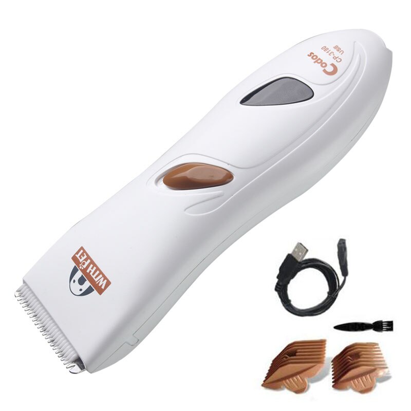 Codos CP-3180 Professionele USB Opladen Hond Haar Trimmer Elektrische Kapsel Scheerapparaat Oplaadbare Teddy Kat Hond Grooming Clipper