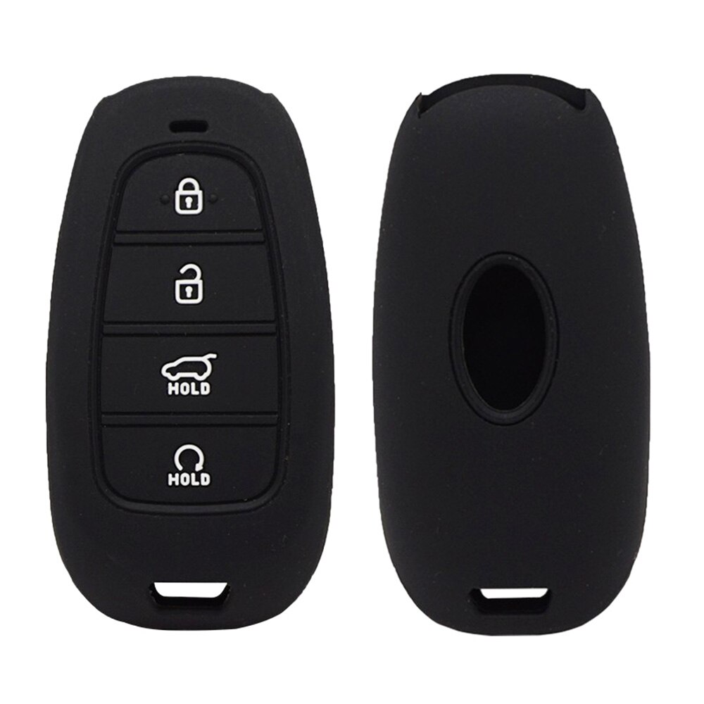 Koaudb Autosleutel Volledige Cover voor Audi met Sleutelhanger Lanyard, 3 Knoppen Zachte TPU Sleutel Beschermhoes Compatibel met Audi A3 A4 A6 A8 Quattro Q2 Q3 Q7 S3 S6 RS3 RS6 R8 TT