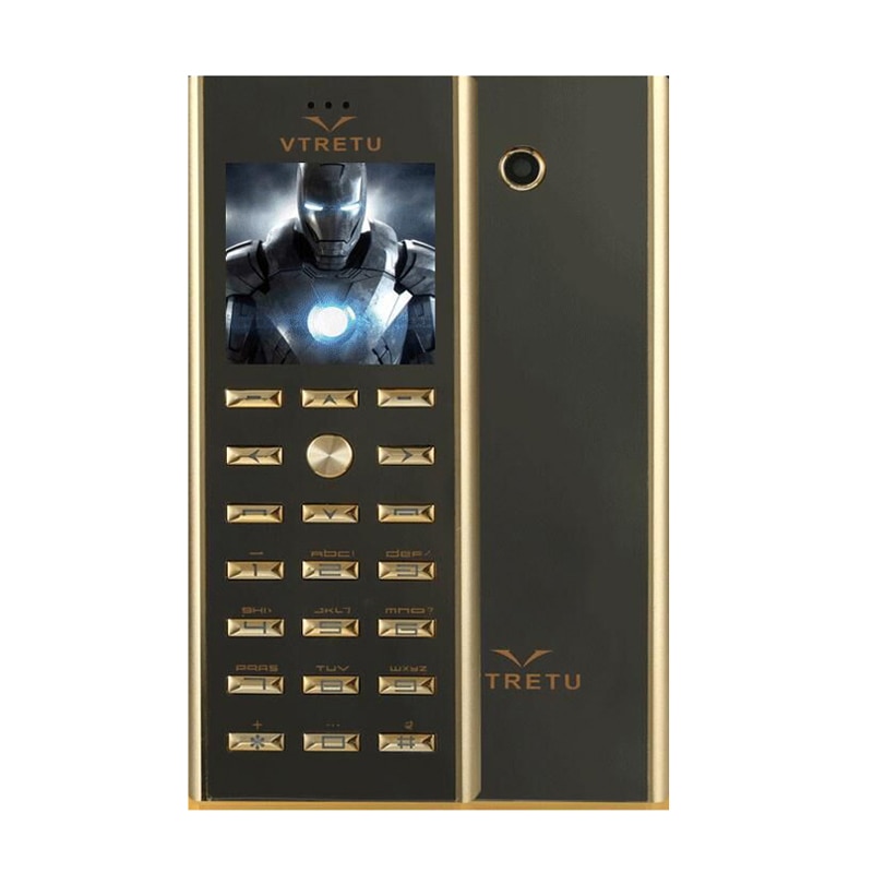 Mafam slanke kleine mini creditcard luxe metalen behuizing dual sim telefoon gsm senioren bar mobiele telefoon student kind  p039