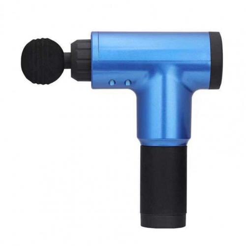 Body Vibration Massager Portable Decompose Lactic Acid ABS Muscle Relaxation Massager Fitness Equipment for Shaping: Blue EU Plug