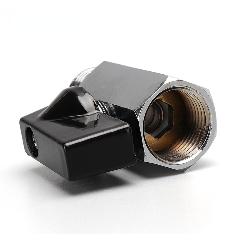 Brass Ball Valve 1/8" 1/4" 3/8" 1/2" BSP Threaded Mini Male To Female Air Compressor Water Gas Oil Shut Off Valve