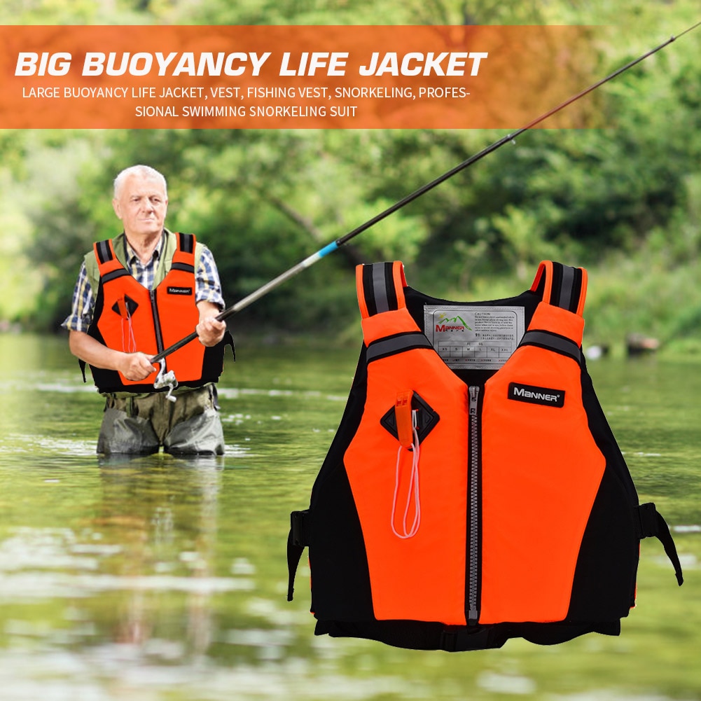 Snorkeling Boating Life Jacket Water Sports Safe Swimming Life Vest Swimming Portable Outdoor Elements