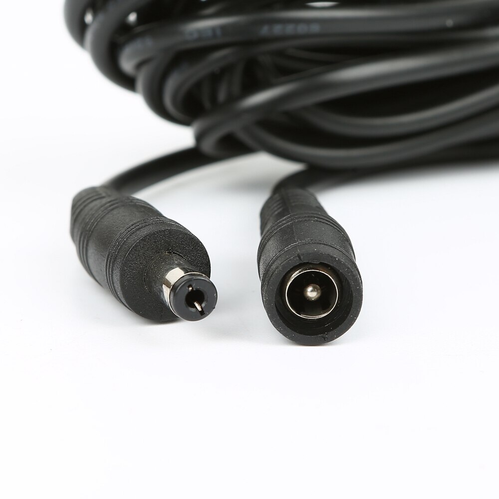 1m 2m 3m 5m 10m dc-kontakt strömkontakt med förlängningskabel 5.5 x 2.1 mm dc hona &amp; hane jack adapter