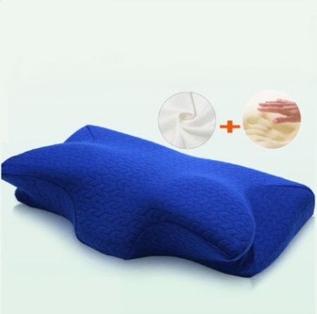 Orthopedic Latex 2 Size Physiotherapy Neck Pillow Slow Rebound Memory Foam Pillow Cervical Health Care Pain Release Bed Pillow