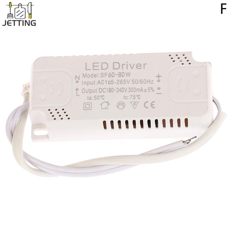 LED Driver 300mA Board 8-24W 20-36W 30-50W 36-60W 50-70W 60-80W LED Power Supply Unit Lighting Transformers For driver led Light: GRAY