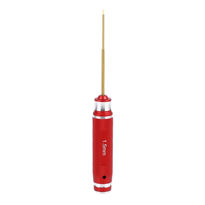 Titanium Plated Screwdriver Hexagon Head Hexagon Wrench Screwdriver RC Tool: H1.5