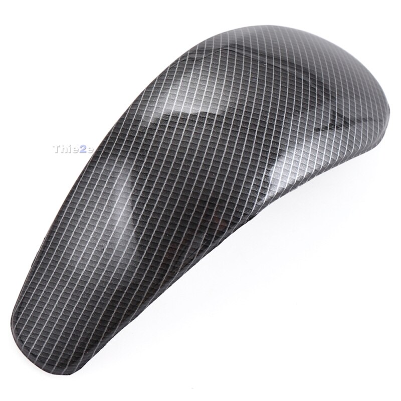 Bil styling abs krom vid växel vred lock trim för opel astra j insignia sedan sport tourer: Svart kolfiber