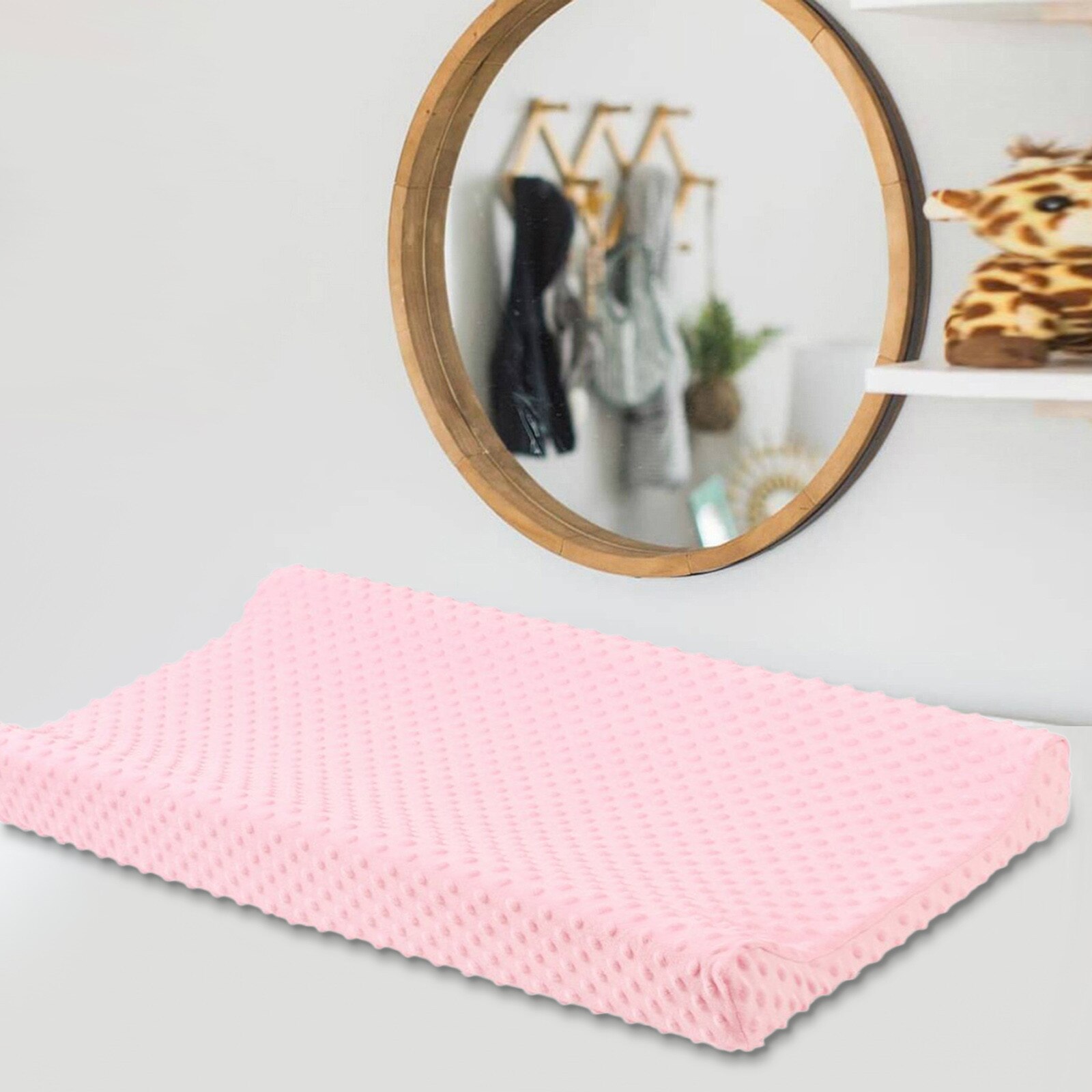bébé pépinière couche-culotte matelas à langer couverture matelas à langer couverture de couleur unie Table à langer couverture 16x32inch
