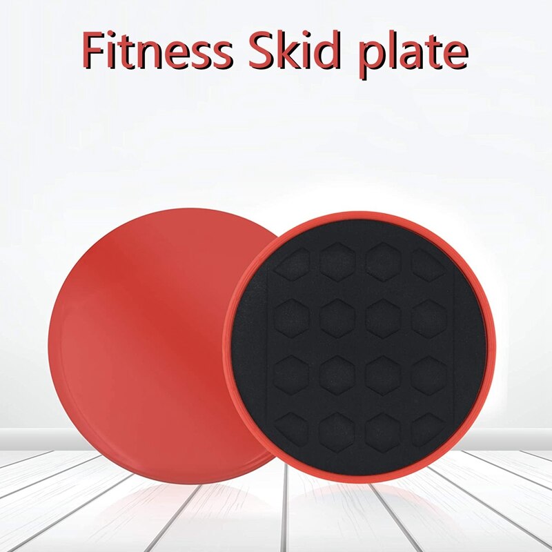 1Pair Gliding Discs Slider Fitness Disc Gliding Discs Core Sliders for Home Gym Workouts Equipment