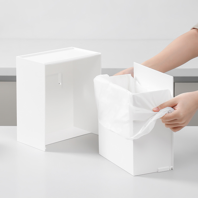 Storage Box Home Wall Mounted Non Perforated Miscellaneous Convenient Storage Box Bathroom Multi functional Storage Rack