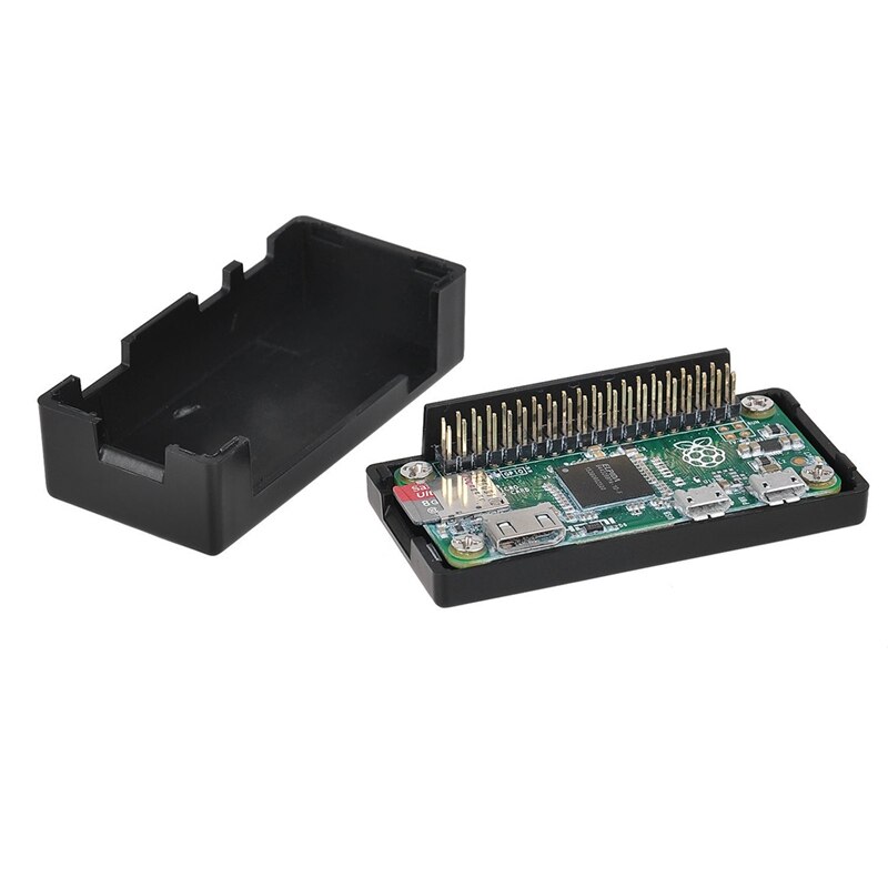 Beschermhoes Voor Raspberry Pi Nul, Raspberry Pi Nul Niet Inbegrepen (Black Protector Case)