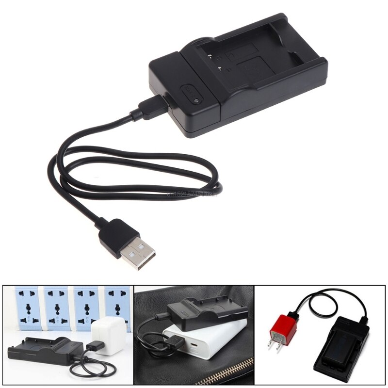 NP-BG1 USB Batterij Lader Voor Sony CyberShot DSC-HX30V DSC-HX20V DSC-HX10V