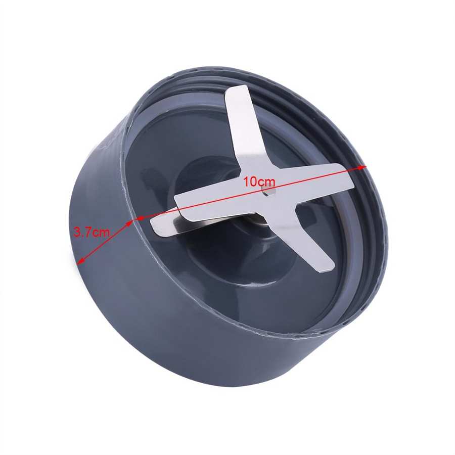 Exprimidor de hoja de acero inoxidable, 600W y 900W, Extractor cruzado de repuesto, Base de hoja, compatible con NutriBullet exprimidor, licuadora