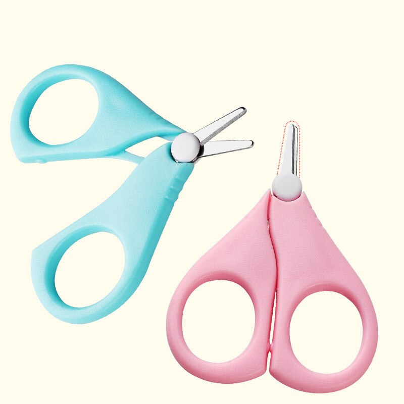 Newborn Baby Convenient Daily Baby Nail Shell Shear Manicure Tool Safety Nail Clippers Scissors Cutter For Baby Nail Scissors