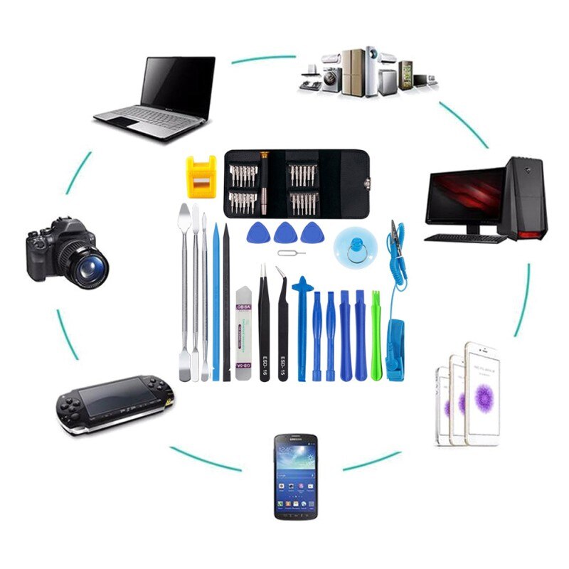 21 in 1 K di strumenti di riparazione per telefoni cellulari Spudger Set di cacciavi per strumenti di apertura a leva per iPhone X 8 7 6S 6 Plus 11 Pro XS Utensili manuali 509 21 in 1 K di strumenti di riparazione per telefoni cellulari Spudger Set di cacciavi per strumenti di apertura a leva per iPhone X 8 7 6S 6 Plus 11 Pro XS Utensili manuali 509
