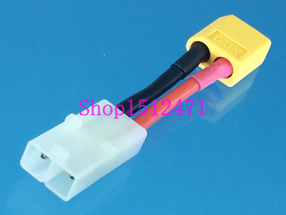 Han  xt60 xt-60 stik til hun tamiya adapter 14 awg ledning til rc