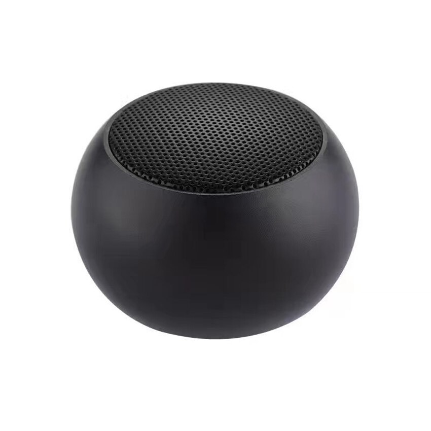 Aimitek BM3D Mini TWS Portable Bluetooth Speaker Echte Draadloze Stereo Subwoofer Handsfree Luidspreker met Microfoon voor Smartphones: Black