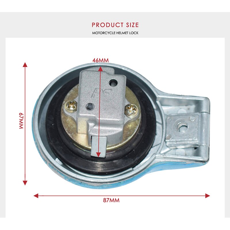 Motorfiets Brandstof Gas Cap Tank Cover Lock Voor Yamaha Virago Maxim Route 66 XJ650 XJ750 Xv Motor Haak Vergrendeling Toetsen