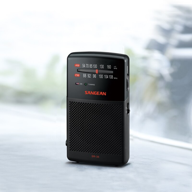 Sangean SR-35 AM/FM Portable pocket radio fm radio receiver radio receiver pocket radio fm receiver