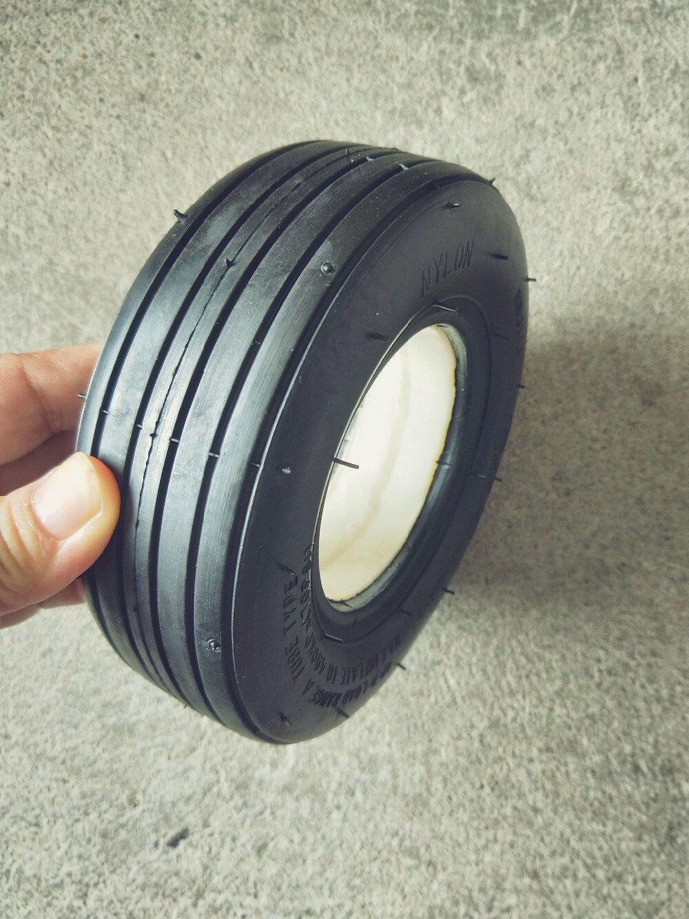 6 Inch Electric Scooter Wheel 6x2 Wheel With Air Tire Or Solid Tire Metal Hub With 8mm 10mm Axle Hole Trolley Cart Wheel