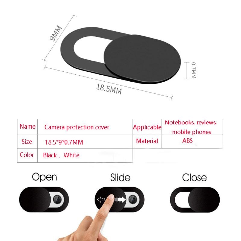 Camera privacy cover ABS plastic Mobile Phone Lens suitable for mobile phone computer tablet for iPhone 11 Pro max webcam cover