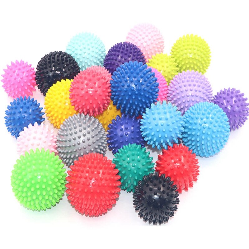 Bola de masajes para ejercicios músculos alivio de la mano estrés Yoga bolas Grip Interior Exterior duradera fisioterapia gimnasio deporte bola