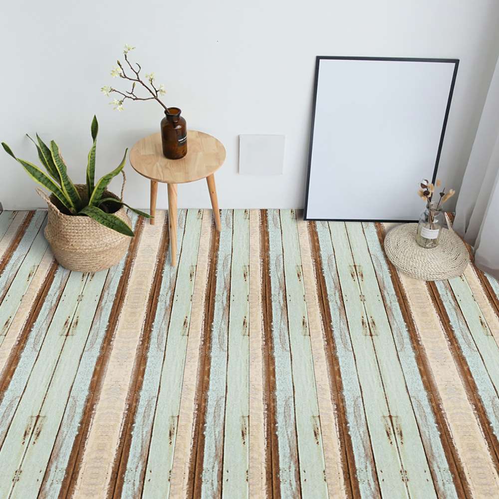 20x300cm Wallpapers Retro Old Personality Wood Plank Wallpaper Bar Restaurant Clothing Store Cafe Background Wallpaper