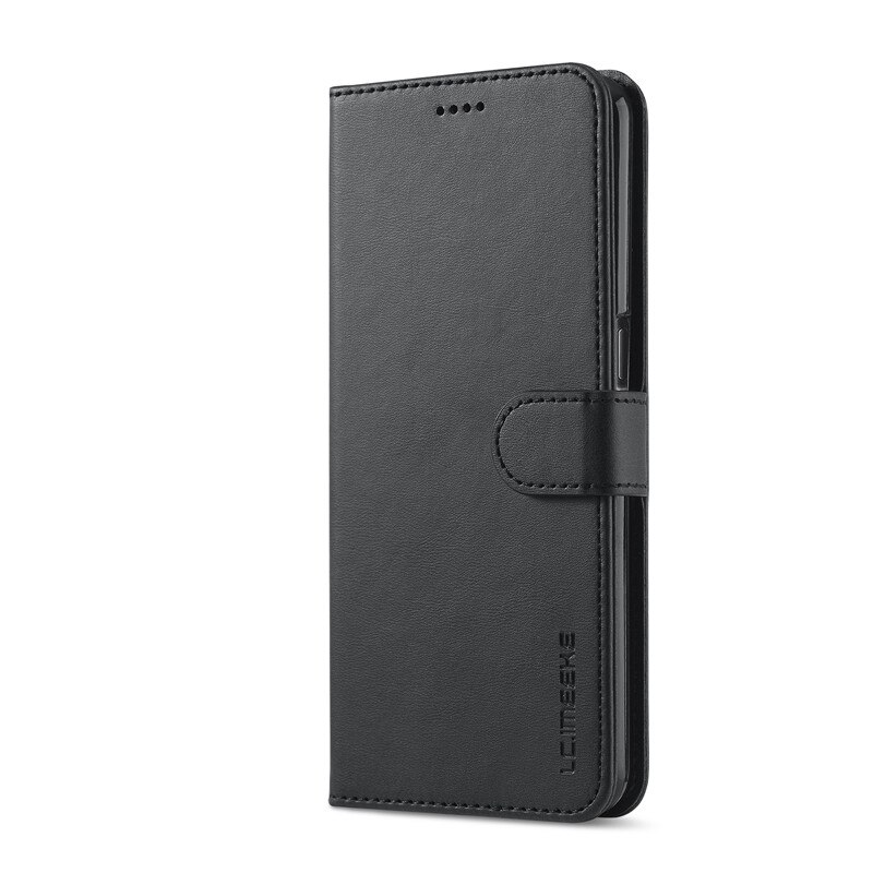 Telefoon Geval Voor Oppo A74 5G Case Lederen Vintage Telefoon Gevallen Op Oppo A74 5G Case Flip Magnetische wallet Cover Voor Oppo A74 5G Cover: OPPO A74 4G / Black