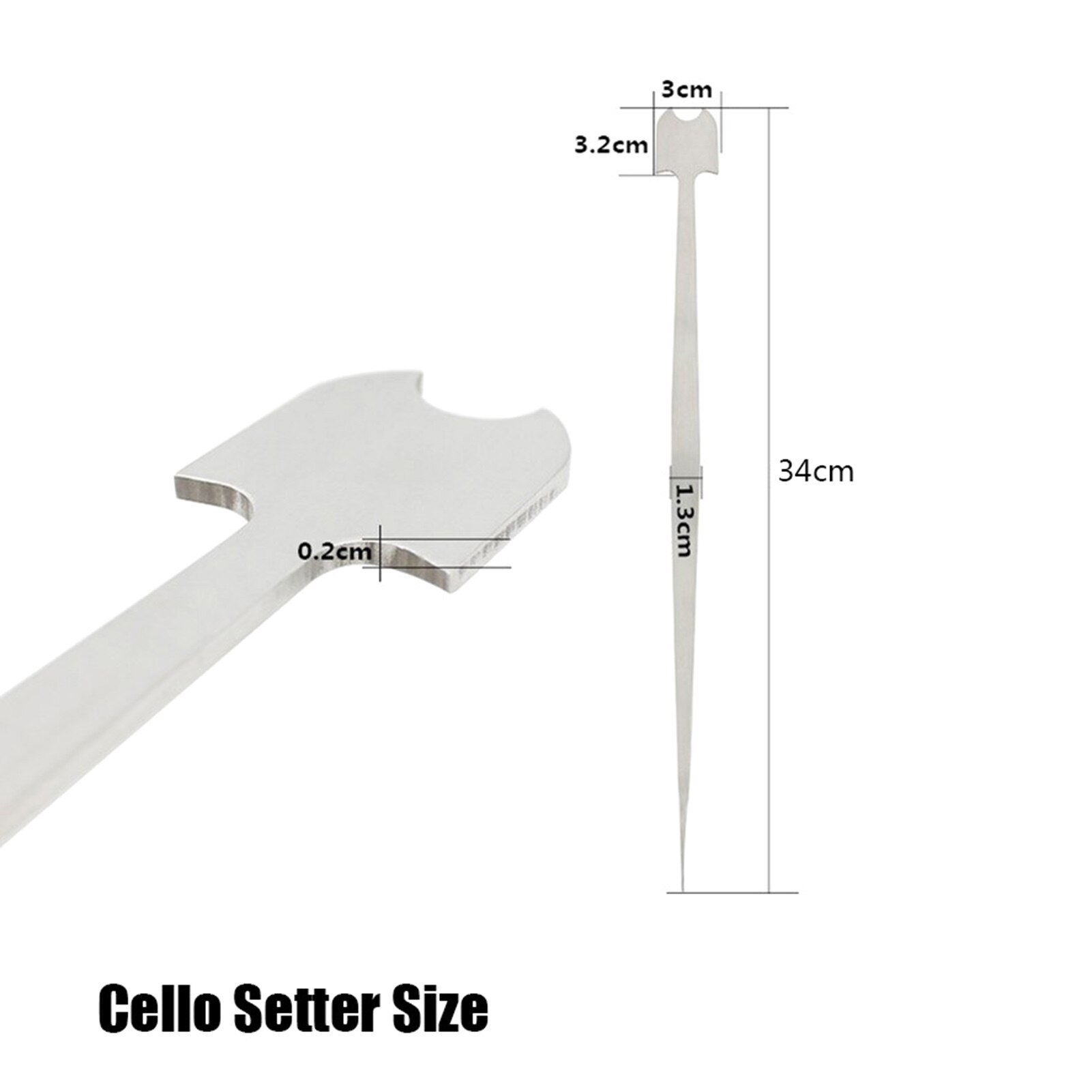 Double Bass Cello S Style Setter Sound Post Cello Column Hook Instrument Tool Portable