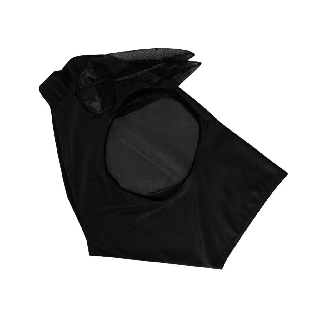 Máscara de malla antimoscas para caballos, mascarilla antimosquitos para caballos, cubierta de cabeza de caballo, cómoda, protege contra moscas