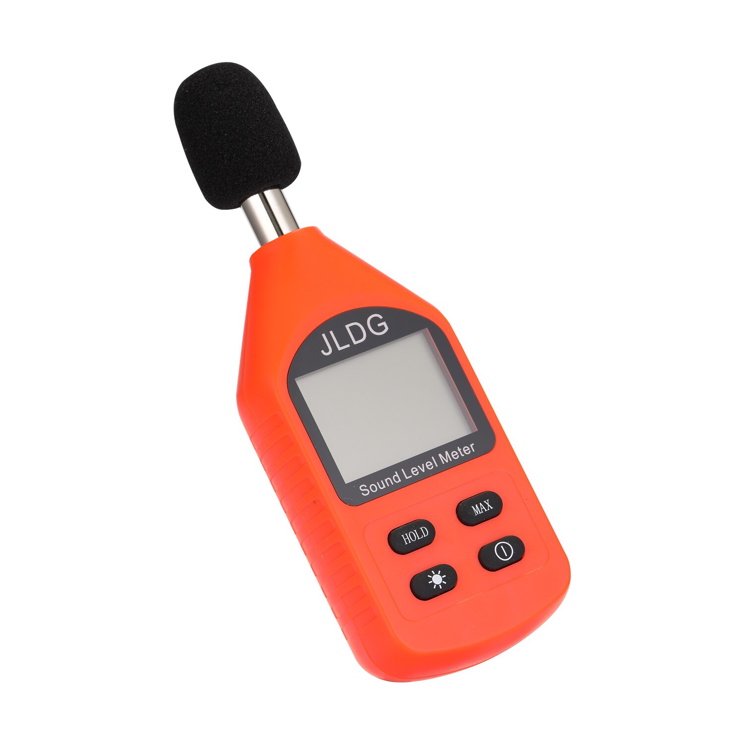 JD-105 Digital Noise Detector Mini Lightweight High Accuracy Decibel Monitoring Device Sound Level Meter with LCD Backlight