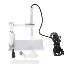 2MP USB Digital Microscope 500x 8 LED Camera Stand Microscopy CMOS Sensor 2 Megapixel Light Source 8 LED Control Wheel Adjust
