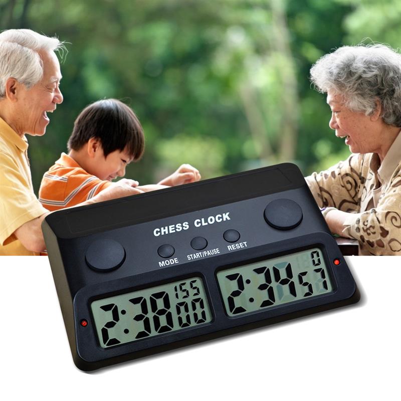 Chess Clock Clock Game Timer Chess Timer Count Up Count Down Timer International Chess Clock for Competition Game