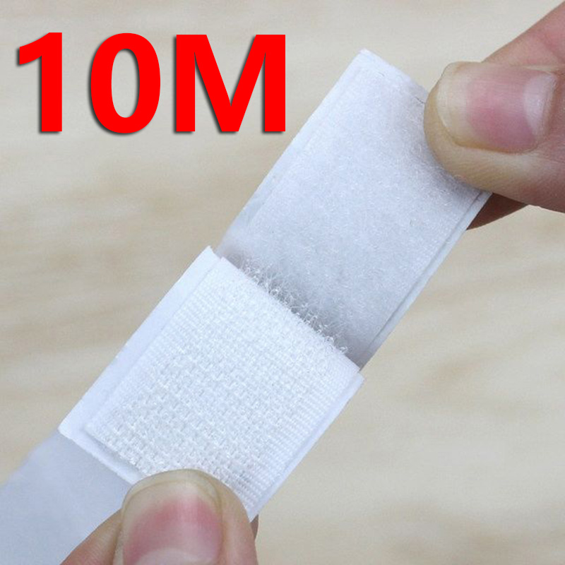 5M Reusable Self-adhesive Hook and Loop Fastener Tape Magic Nylon Sticker Strips with Glue for DIY Craft Accessories Black White: 60mm / Antique Copper
