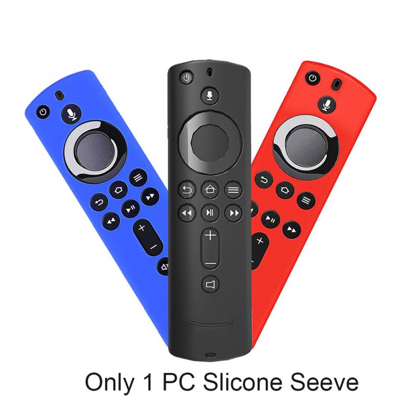 Zachte Siliconen Afstandsbediening Cover Lattice Huis Duurzaam Anti Slip Praktische Lichtgewicht Voor Fire Tv Stick 4K 14.5*4*1 Cm