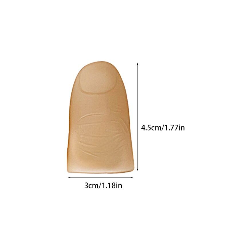 5pcs/set LED Finger Lamp Glowing Magic Thumbs Tip Light Luminous Finger Light