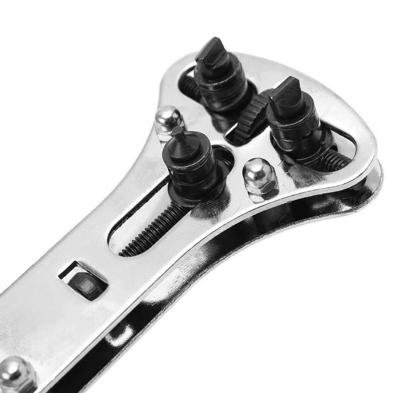 Watch Case Opener Adjustable Screw Back Remover Wrench Watch Repair Tool Battery Changing Tools saat tamir aletleri