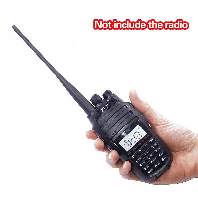 Original TYT Dual Band 136-174/400-520MHz UHF/VHF SMA-Male 17.2cm/6.7inch Antenna for TYT TH-UV8000D TH-UV8000E Walkie Talkie