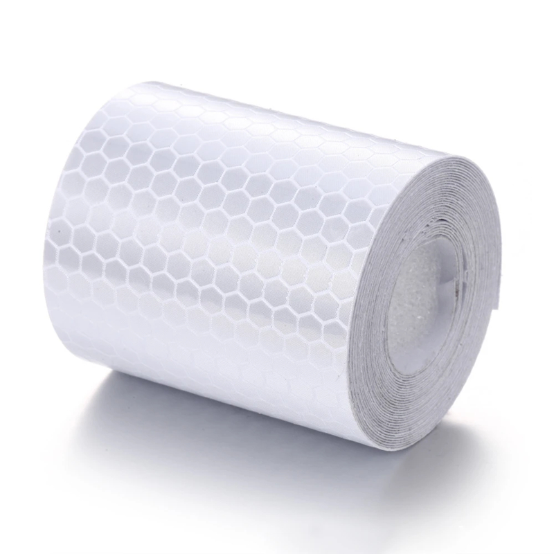 Cinta reflectante de 5cm x 3m para coches, camiones, motocicletas, Reflector de luz de advertencia, tira de de seguridad, pegatina protectora automática: Verde